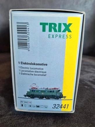 Trix 32441 - E 144 097-3 - DB, Hobby en Vrije tijd, Modeltreinen | H0, Gebruikt, Locomotief, Gelijkstroom, Trix, Ophalen of Verzenden