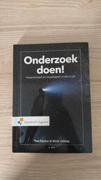 Onderzoek doen!, Boeken, Sociale wetenschap, Ophalen of Verzenden, Zo goed als nieuw, Mark Julsing; Tom Fischer