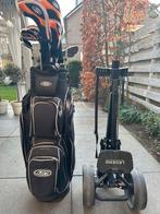 Complete Golfset met Golftrolley, Sport en Fitness, Golf, Ophalen, Gebruikt, Set, Overige merken