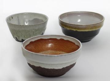 Keramisch Atelier De Steenuil / 3 kommen beschikbaar voor biedingen