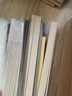 Plakplint PVC light oak 25stuk (240x24mm), Ophalen, Nieuw, Crème, Laminaat