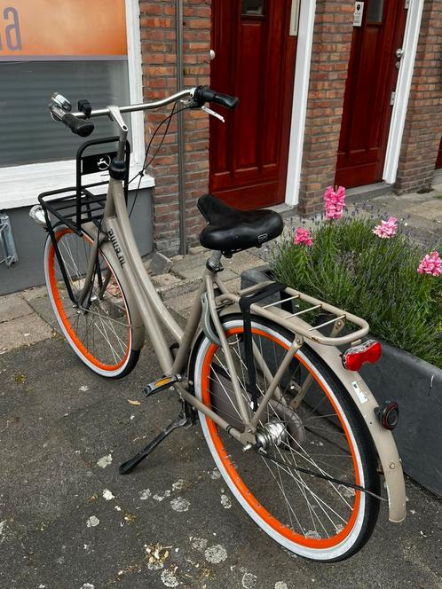 Gazelle puur, Fietsen en Brommers, Fietsen | Dames | Omafietsen, Gebruikt, 53 tot 56 cm, Handrem, Versnellingen, Ophalen