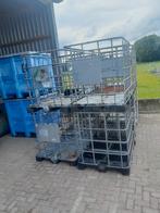 IBC Tank 1000 Liter - Kunststof Pallet, Ophalen, Gebruikt, 100 cm of meer, 60 cm of meer