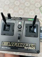 Te koop multiplex 40 mhz zender met 2x  ontvanger, Hobby en Vrije tijd, Ophalen of Verzenden, Gebruikt