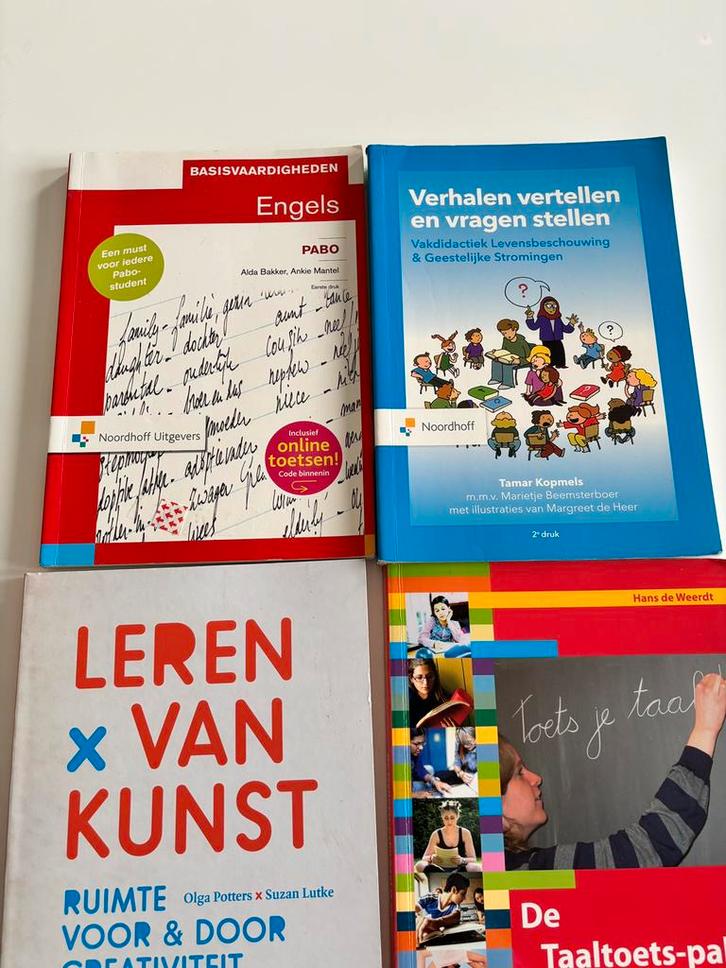 Pabo studieboeken, Boeken, Schoolboeken, Zo goed als nieuw, Overige vakken, Overige niveaus, Ophalen of Verzenden