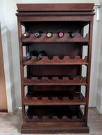 Wijnkast hout, Ophalen, Zo goed als nieuw, 25 flessen of meer, 75 cm of meer