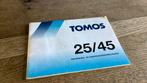 Tomos 25/45 handleiding, Ophalen of Verzenden, Zo goed als nieuw