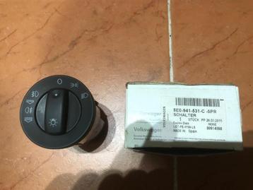 audi a4 lichtschakelaar origineel audi 8E0941531C 5PR beschikbaar voor biedingen