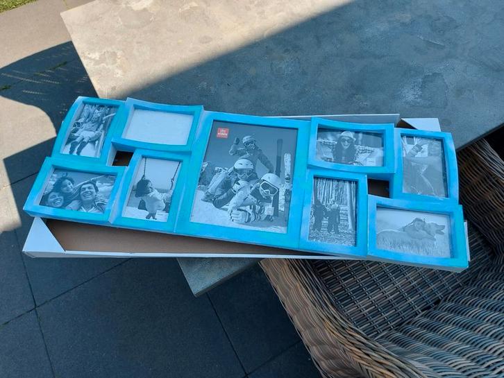 Foto-collage-lijst, Audio, Tv en Foto, Fotografie | Fotolijsten, Gebruikt, Ophalen of Verzenden