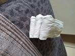 3 Meyco hoeslakentjes ledikant, lichtgrijs, Kinderen en Baby's, Babywiegjes en Ledikanten, Ophalen of Verzenden, Gebruikt, Ledikant