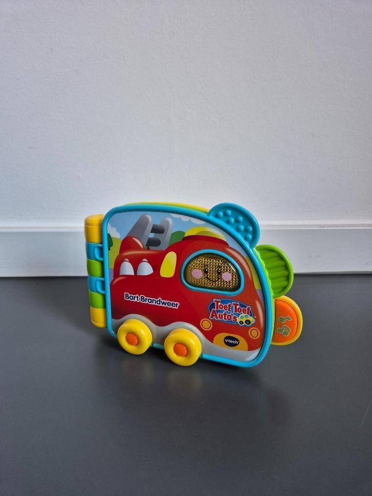 VTech Baby Toet Toet Verhaaltjesboek Bart Brandweer, Kinderen en Baby's, Speelgoed | Vtech, Zo goed als nieuw, 6 maanden tot 2 jaar