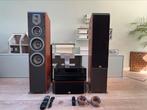 2 x JBL ES80 + ES25C Onkyo TX NR646. Luidsprekers versterker, Ophalen, Gebruikt, JBL, Overige typen