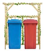 Containerberging pergola voor 2 containers GRATIS BEZORGD!, 1 tot 2 meter, Nieuw, Hout, Minder dan 3 meter