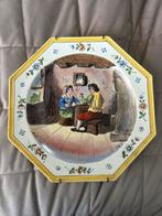 Vintage Wandbord met Scène, Antiek en Kunst, Ophalen of Verzenden