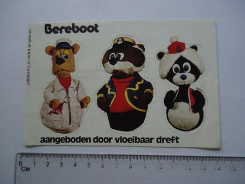 sticker 1978 Bereboot dreft tv retro televisie vel vintage, Verzamelen, Stickers, Zo goed als nieuw, Bedrijf of Vereniging, Verzenden