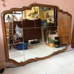 Vintage wandspiegel XL, Huis en Inrichting, Woonaccessoires | Spiegels, 100 tot 150 cm, 125 cm of meer, Ophalen of Verzenden, Rechthoekig