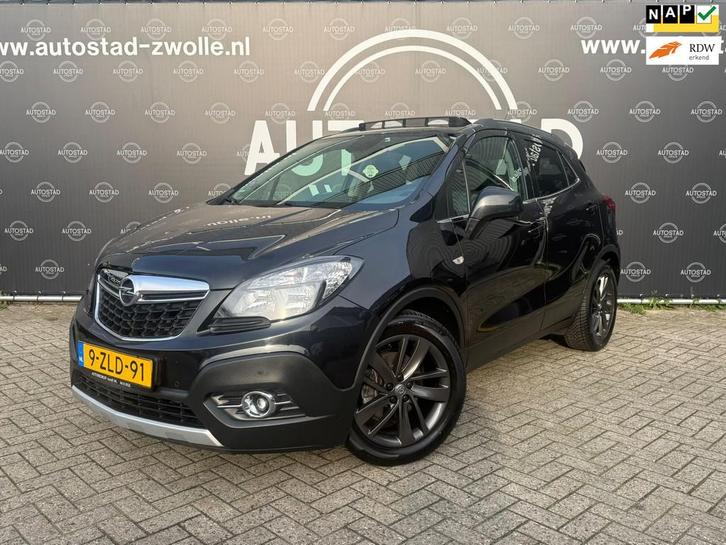 Opel Mokka 1.4 T Cosmo Airco/Pano/cruise/Leder/Stoelverwm, Auto's, Opel, Bedrijf, Te koop, Mokka, ABS, Achteruitrijcamera, Airbags