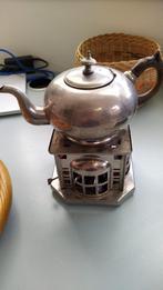 Theepot met stoof rechaud Daalderop, Ophalen of Verzenden