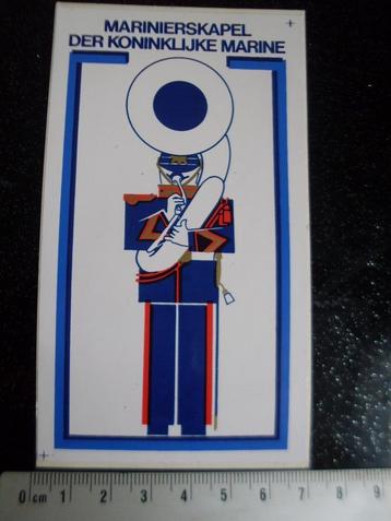 sticker marinierskapel der koninklijke marine logo embleem beschikbaar voor biedingen