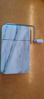 Kaassnijder marmer - Vintage Natural Marble Cheese Board, Huis en Inrichting, Keuken | Keukenbenodigdheden, Ophalen of Verzenden