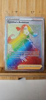 Pokemon Cynthia Ambitions nr 178/172 Rainbow rare, Hobby en Vrije tijd, Ophalen of Verzenden, Losse kaart, Zo goed als nieuw