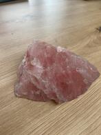 Grote rozenkwarts blok steen, Verzamelen, Mineralen en Fossielen, Ophalen of Verzenden, Mineraal