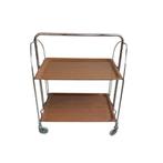 Vintage theewagen, serveerwagen, Ophalen, Gebruikt, Onbekend, Onbekend