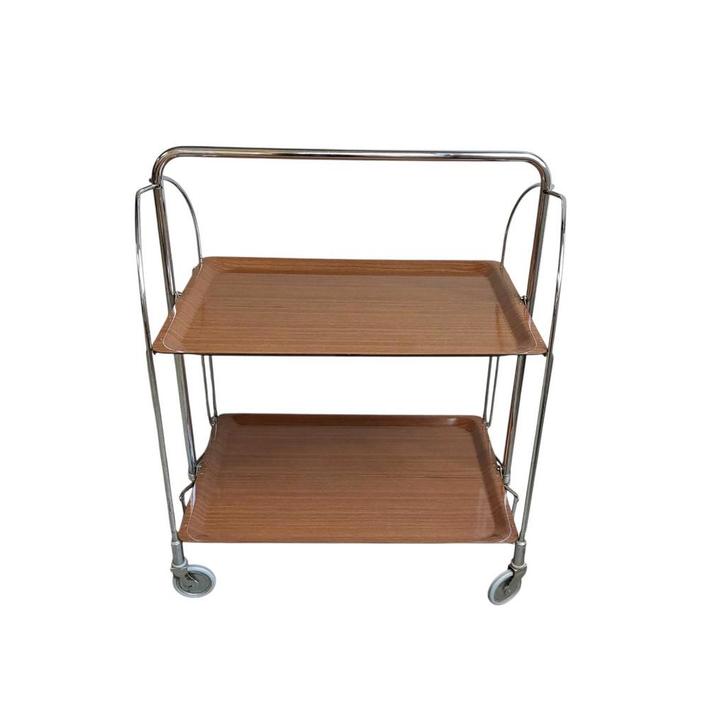 Vintage theewagen, serveerwagen, Huis en Inrichting, Woonaccessoires | Overige, Gebruikt, Ophalen