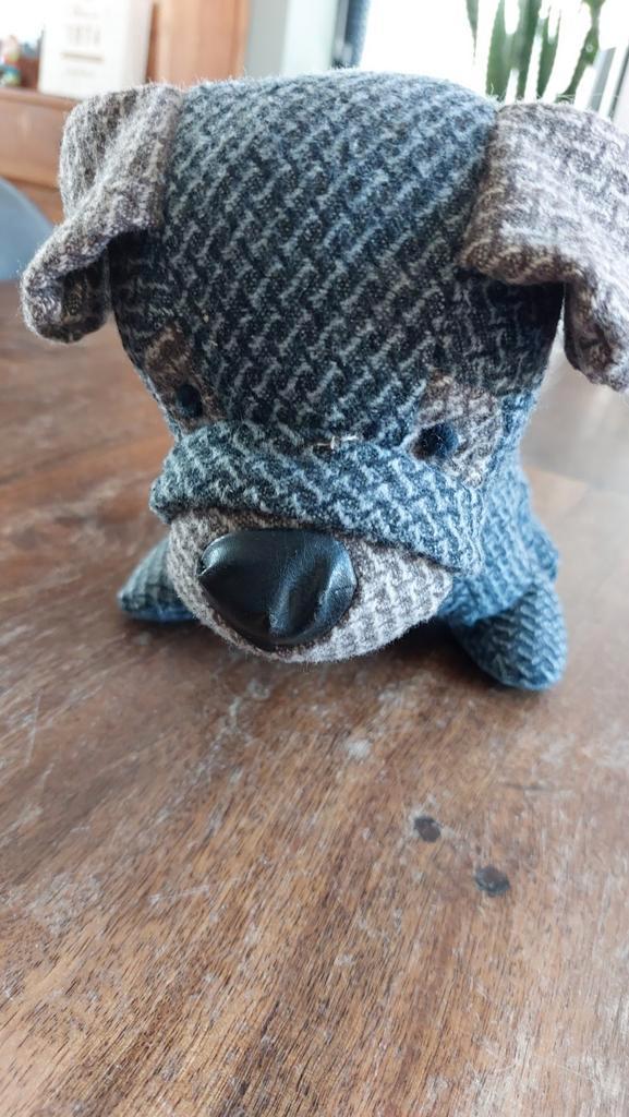 Schattige Stoffen Hond Deurstopper, Huis en Inrichting, Woonaccessoires | Deurstoppers, Zo goed als nieuw, Binnen, Ophalen of Verzenden