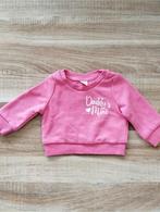 Sweater trui roze daddy's mini maat 0-1M Cozy Cub, Kinderen en Baby's, Babykleding | Maat 50, Meisje, Ophalen of Verzenden, Zo goed als nieuw