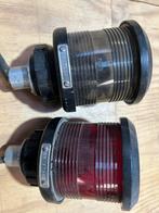 Ankerlicht rode en witte navigatie lamp, Watersport en Boten, Ophalen of Verzenden, Gebruikt, Overige typen
