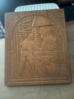 Houtsnijwerk: De Smid, Antiek en Kunst, Ophalen of Verzenden