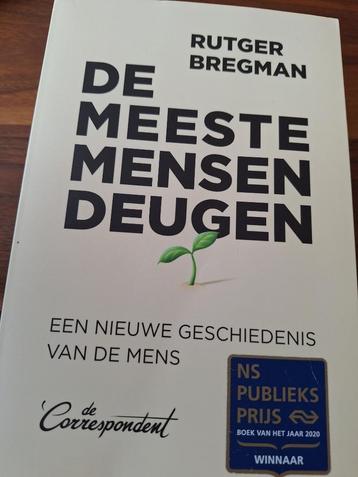 De meeste mensen deugen, Rutger Bregman beschikbaar voor biedingen