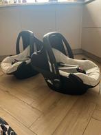 Maxi-Cosi incl. voetenzak & hoes  twee stuks beschikbaar, Ophalen, Zijbescherming, 0 t/m 13 kg, Maxi-Cosi
