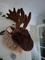 Knuffel Rendier Hoofd Wanddecoratie, Ophalen of Verzenden, Zo goed als nieuw