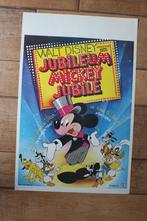 filmaffiche Mickey Mouse Jubilee Show 1978 filmposter, Rechthoekig Staand, Ophalen of Verzenden, Zo goed als nieuw, A1 t/m A3