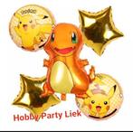 pokemon 15 delige set ballonnen (5+5+5) nr P04, Hobby en Vrije tijd, Feestartikelen, Ophalen of Verzenden, Nieuw, Versiering, Verjaardag