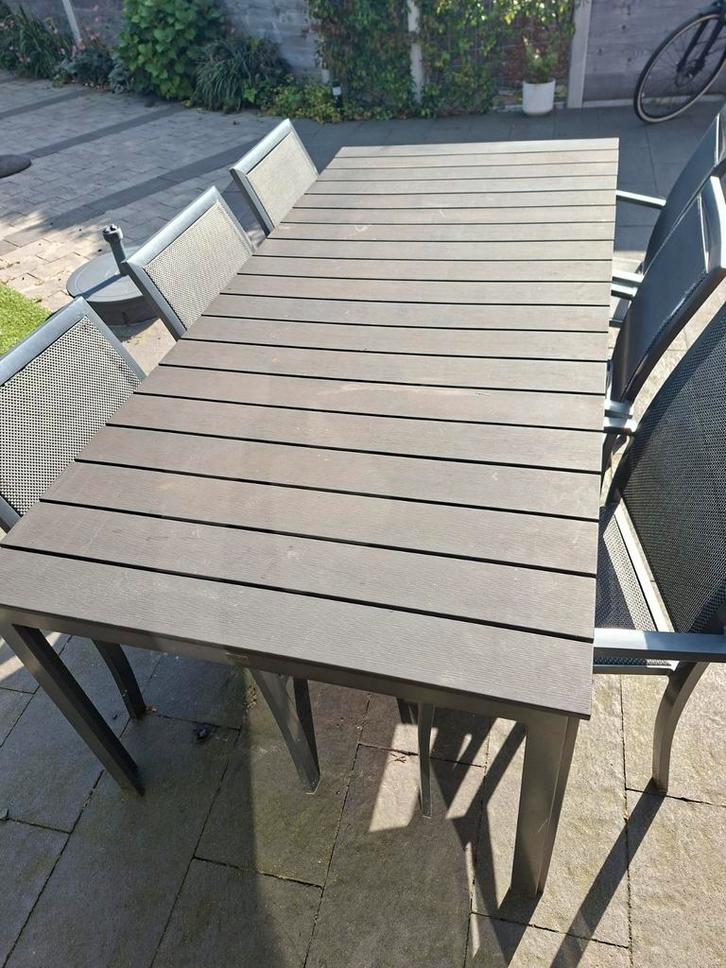 Bellagio tuintafel met 6 stoelen, Tuin en Terras, Tuinsets en Loungesets, Ophalen