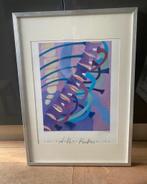 Ingelijste poster: instrumental parts ( fysiotherapie), Huis en Inrichting, Kunststof, Gebruikt, 50 tot 75 cm, Ophalen of Verzenden