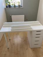 2x IKEA MOSSLANDA Schilderijenplank – Wit – 115 cm & 55 cm, Ophalen, Zo goed als nieuw