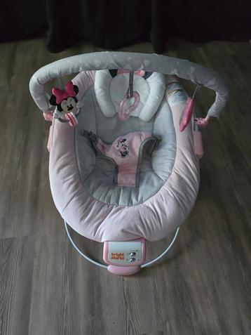 Elektrische babyschommel Bright Starts Minnie Mouse. beschikbaar voor biedingen