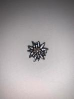 Edelweiss zilveren model, Ophalen of Verzenden, Broche, Zilver