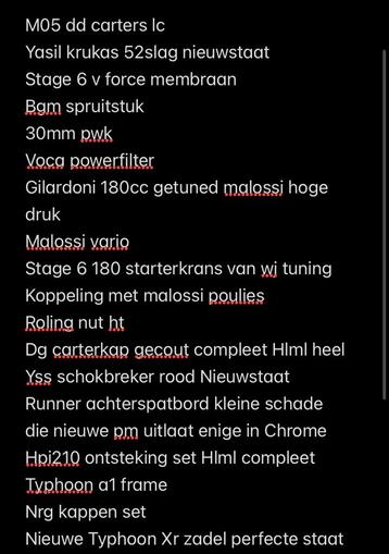 Heeel veel 180cc onderdelen beschikbaar voor biedingen