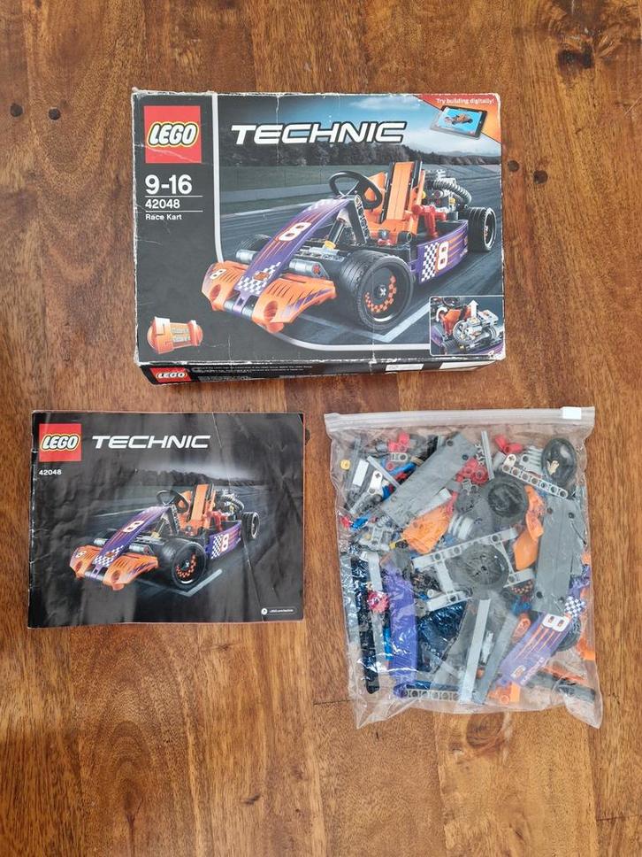 Lego Technic 42048 Race Kart 2-in-1, Kinderen en Baby's, Speelgoed | Duplo en Lego, Gebruikt, Lego, Complete set, Ophalen of Verzenden