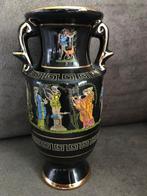 Vintage Vaasje Grieks Gold Collectible Keramiek/Terracotta., Overige kleuren, Aardewerk of Porselein, Ophalen of Verzenden, Zo goed als nieuw