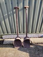 2 oude houten hoosscheppen, Ophalen, Gebruikt, Overige soorten