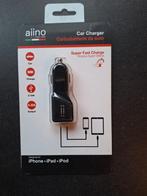 Aiino Auto Oplader - Nieuw in Verpakking, Auto diversen, Ophalen of Verzenden, Nieuw