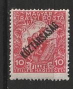 Hongarije 1918 - Opdruk -  Kozatarsasag, Postzegels en Munten, Ophalen of Verzenden, Postfris