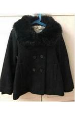 Net winter Jasje  H&M maat 98 bontkraagje kan er af, Ophalen of Verzenden, Zo goed als nieuw, Meisje, Jas