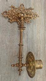 Antieke Piano Kandelaar - Gedetailleerd & Verfijnd, Ophalen of Verzenden, Koper of Brons